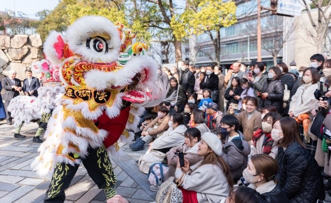 活動現(xiàn)場。中國駐大阪旅游辦事處供圖