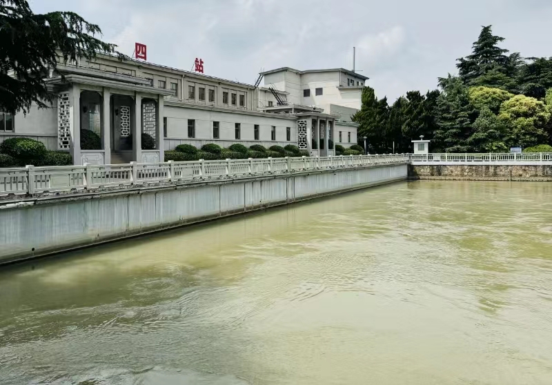 江都水利樞紐。受訪對象供圖